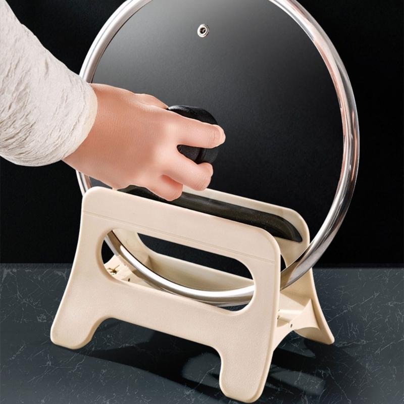 Cutting Board Holder Organizes Wooden And Plastic Chopping Boards For Kitchen Countertop Storage