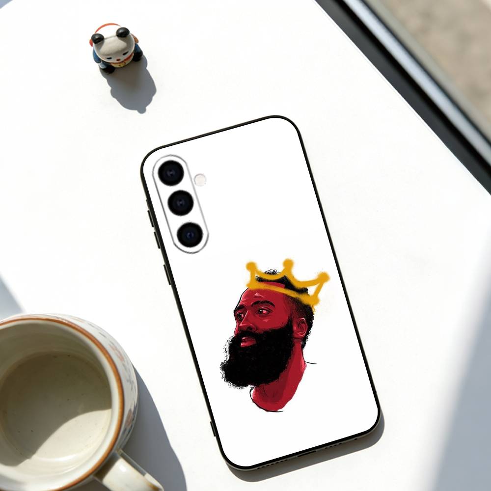 James Harden Handyhülle Für Samsung Galaxy A73,A72,A71,A70,A53,A52,A51,Weiche Schwarze Hülle