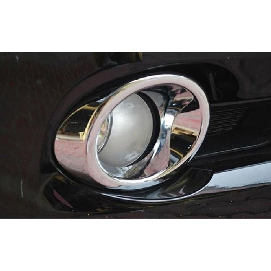 For Toyota Highlander 2007-2010 Chrome Front Fog Light Lamp Cover Trim Moulding