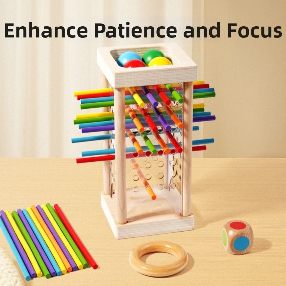 Montessori Wooden Board Games Cognitive Development Educational Toy  Boys and Girls