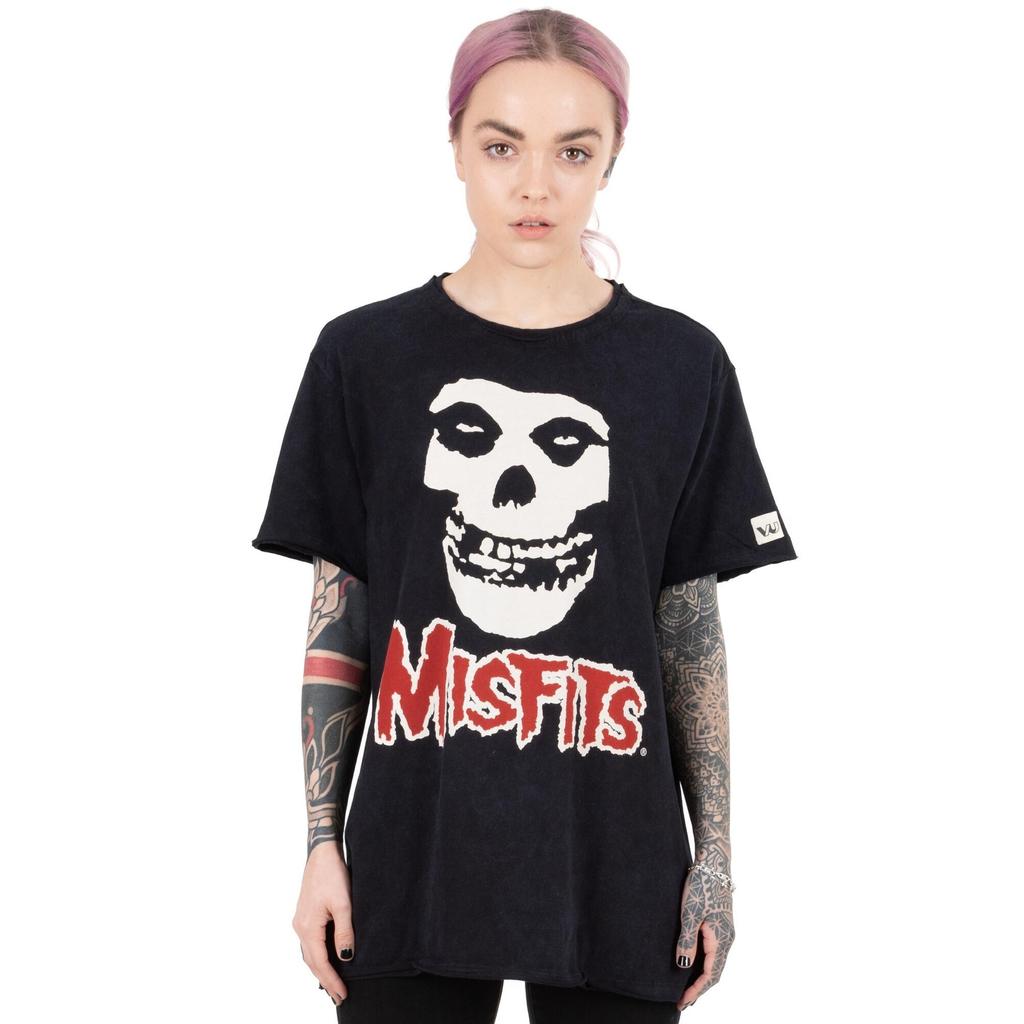 Tričko Misfits Unisex Adult Skull
