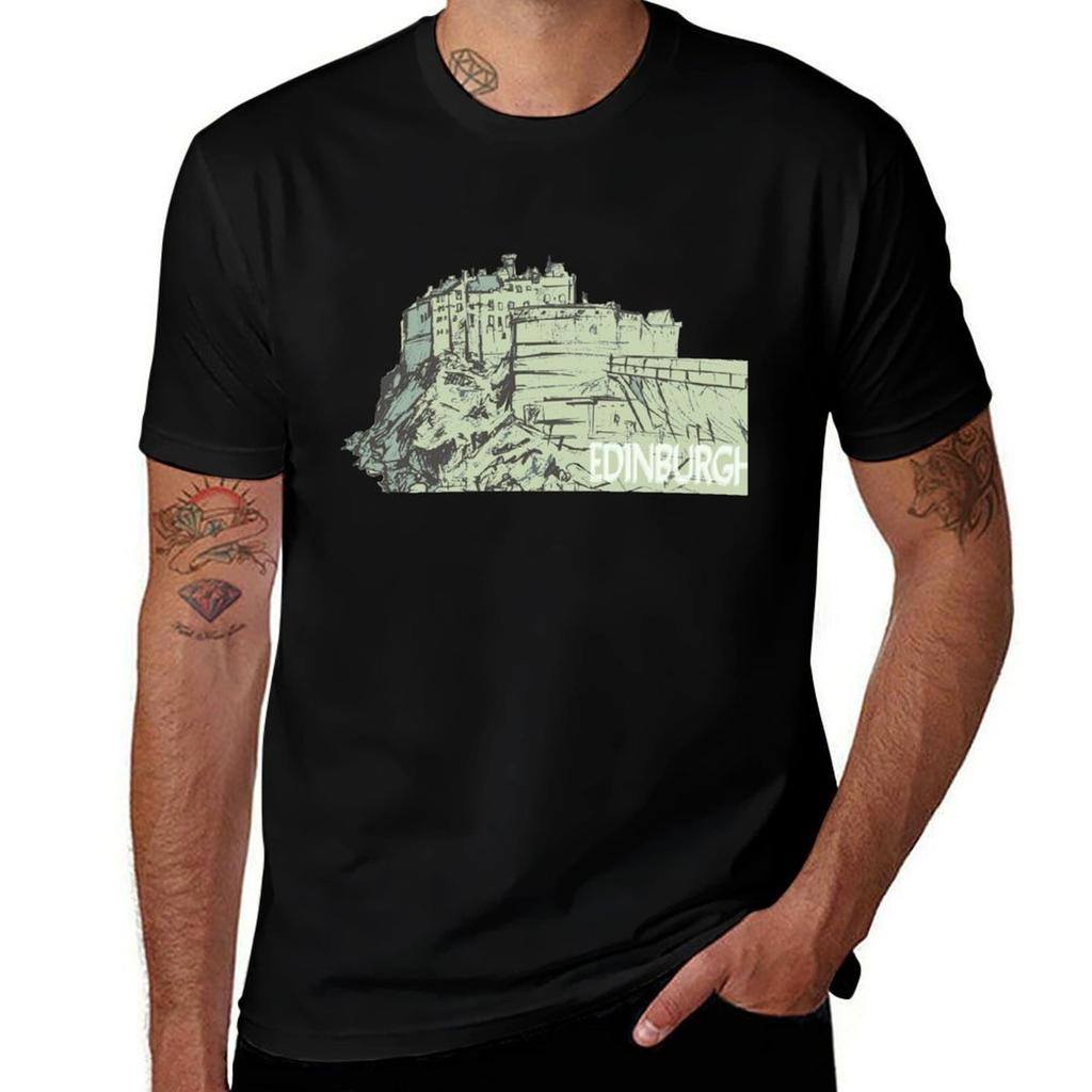 Castle Rock Edinburgh Tshirt Plus Size Everyday Tee Shirt