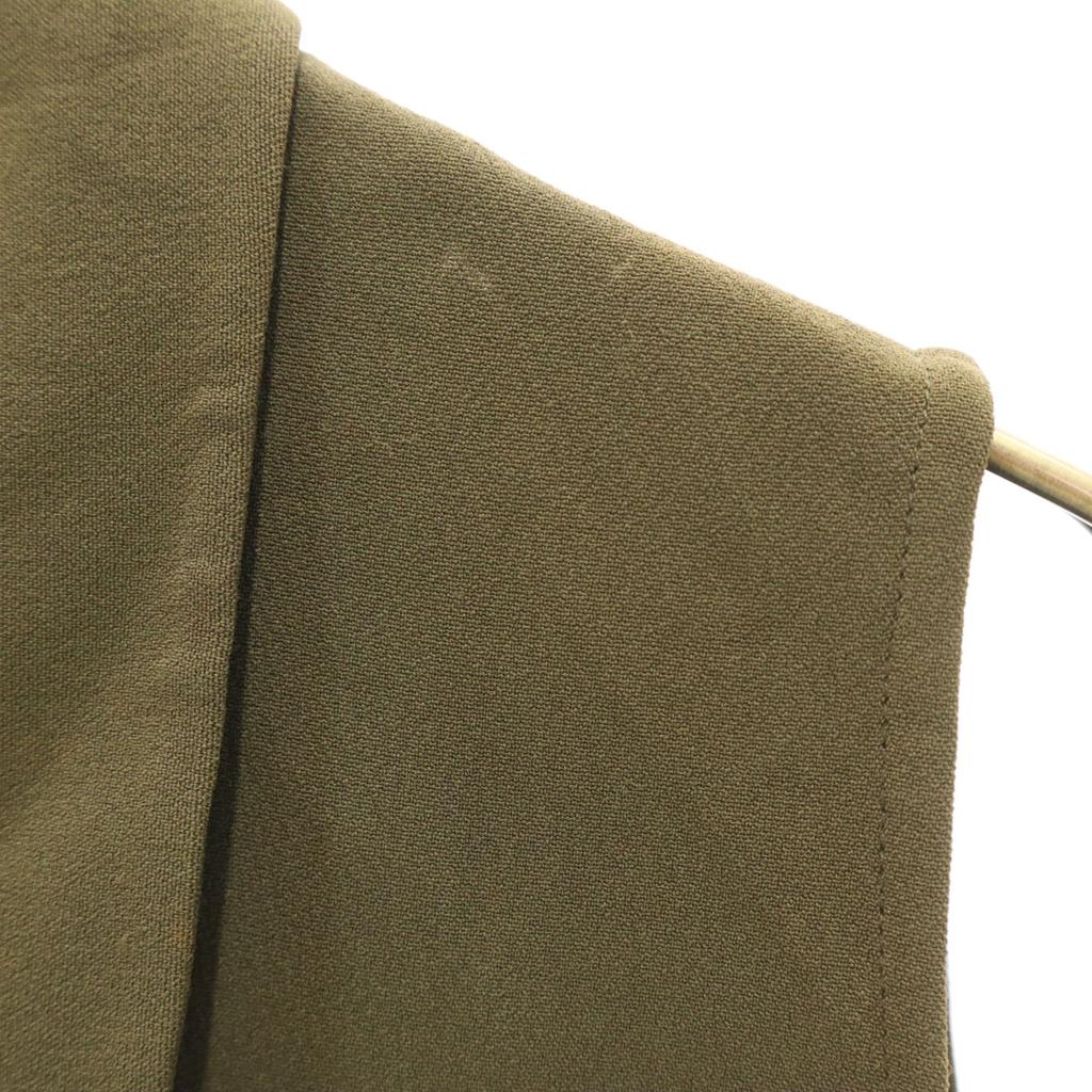 Gucci Made In Italy No Sleeve One Piece Khaki Women Used
