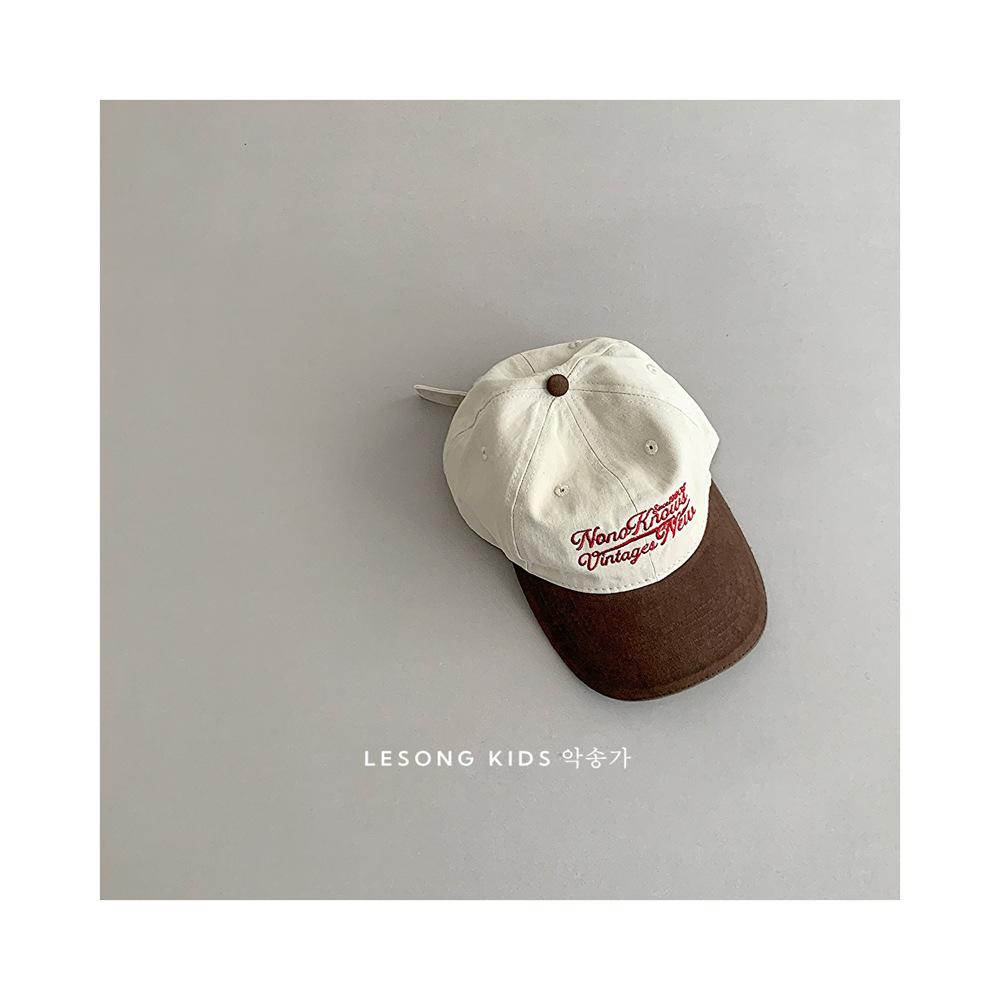 

Kids Letter Baseball Caps 48-53cm 1-5Y Spring New Boys Girls Baby Sun Protective Hat Casual Outdoor Adjustable Cap Children Hat 48-53cm