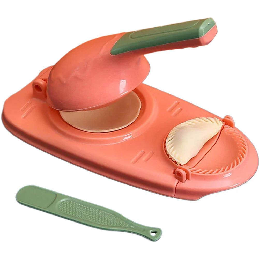 2 In 1 Creative Dumpling Maker Diy Dumpling Skin Modeling Maker Dumpling Wrappers Mould Kitchen Baking Pastry Tool