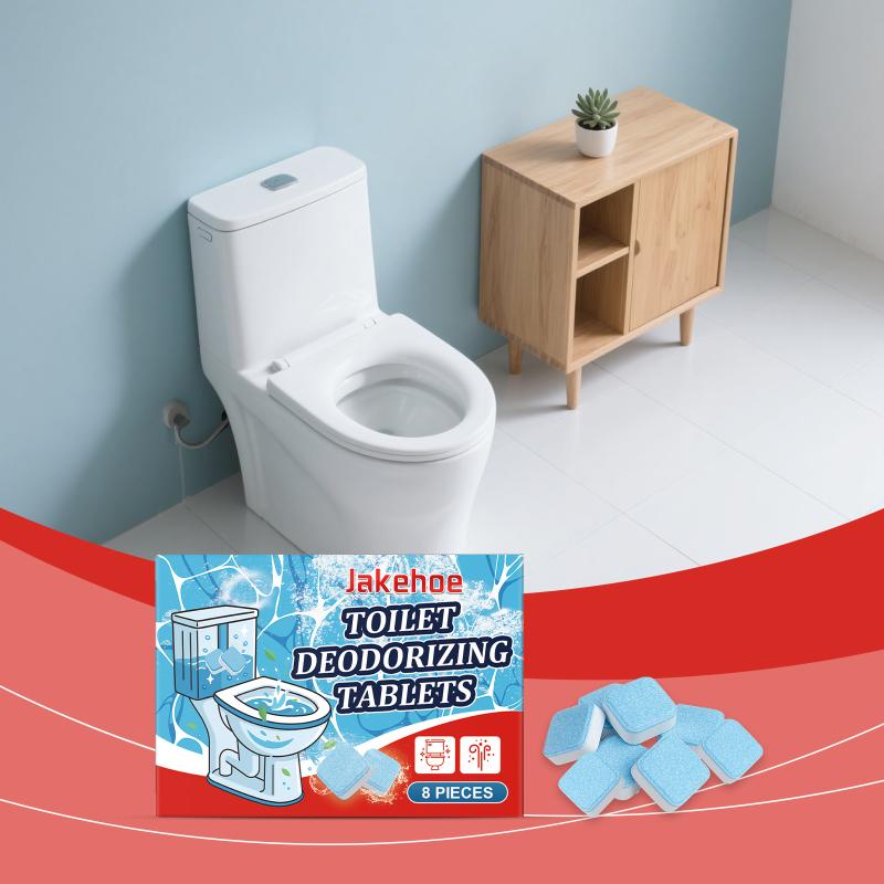 8Pcs Toilet Cleaner Toilets Cleaning Effervescent Tablets Powerful Remove Dirt Scale Stains Deodorizing Reduce Odors