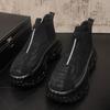 Neue Herrenschuhe für den Herbst Lässig Sportlich Outdoor Dicksohliger Höhenverstärkender Schuh Kurzer Schaft Freizeitschuhe Trendig und Vielseitig