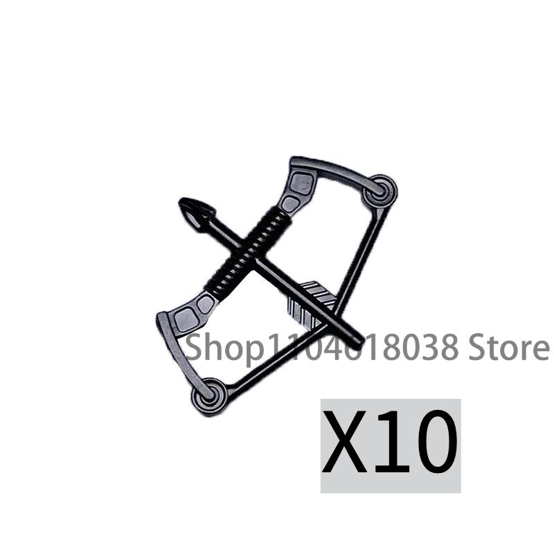 Mittelalterliche Soldaten Figur Bausteine Waffen Zubehör Bogen Speer Armbrust Axt Helm Schulterpanzer Stein Geschenk Spielzeug DIY A32