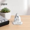 Home Office Buddha Dekoration 3D Gedruckte Gesichtlose Figur, Statue für Meditation & Kleine Skulptur Spiritueller Raum, Schreibtisch Dekoration
