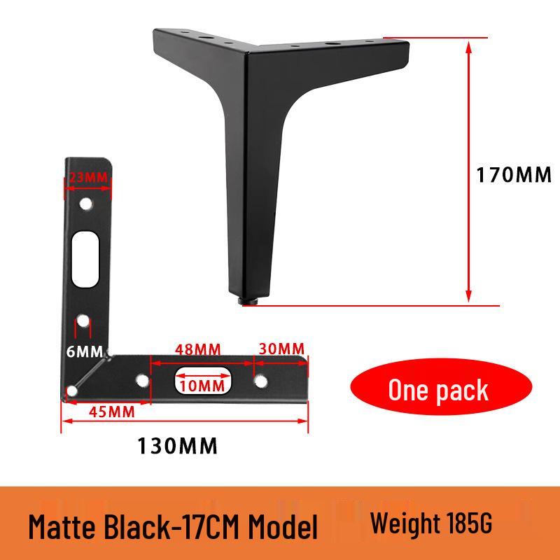 Metal Furniture Feet for Sofas, Coffee Tables, Cabinets, Beds, and Drawers
