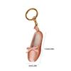 Stylish Ballet Shoe Charm Keyring Mobile Phone Dangle Handmade Keychain Ornament Pendant for Bag and Phone Decoration
