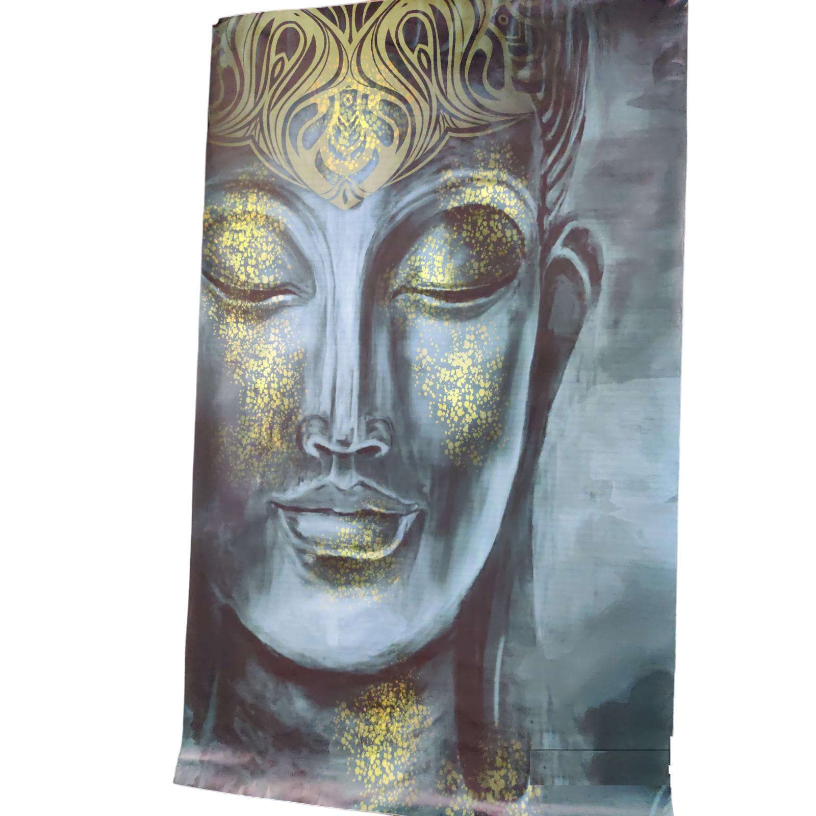 

@ Indian Traditional Gautam Buddha Wallpaper For Living Room & Bedroom y016 Zr794-60%Off