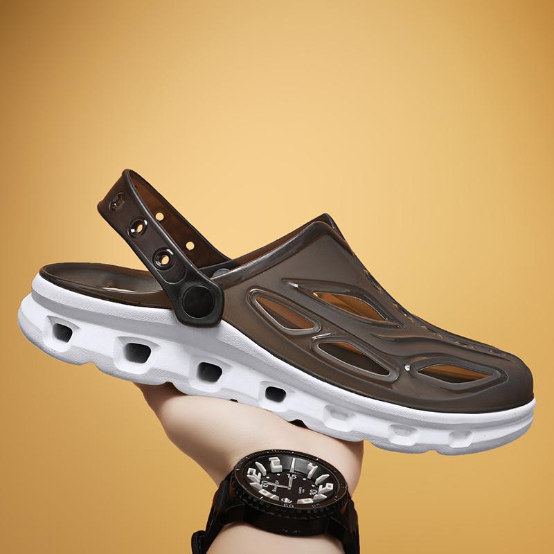 Summer Men's Garden Clogs Sandals Male Outdoor EVA Comfortable Clogs Casual Sandal Men Beach Slippers Water Shoes Pool Sandals