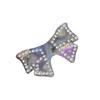 Four Centimeter Trendy Rhinestone Duckbill Hair Clips With Adorable Bow And Color Options