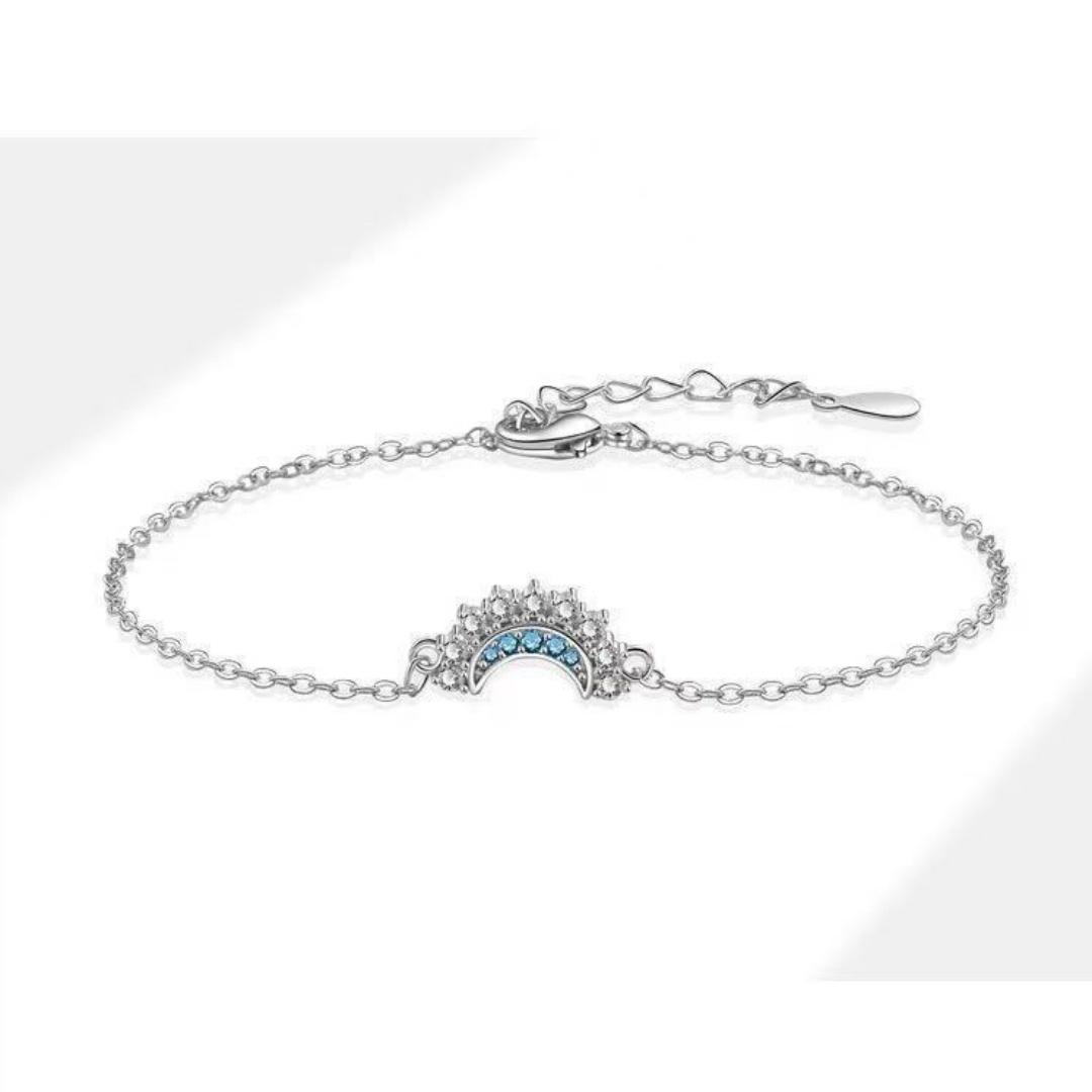 Personality Simple Sun and Moon Shine Together Niche Trend High-end Sense Sun and Moon Couple Bracelet