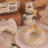Glitter Christmas Pendant Plastic Christmas Home Decoration  New Year