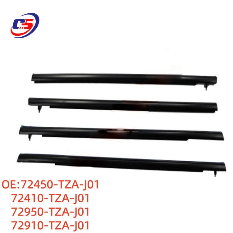 Honda Fit Door Window Seal Strip Water Deflector 72450-TZA-J01 72450-TZA-J01, 72410-TZA-J01, 72950/72910-TZA-J01