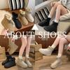 Women's 2024 Winter Velvet High-Top Snow Boots - Warm, Stylish Korean Casual Shoes (Model KT2822)