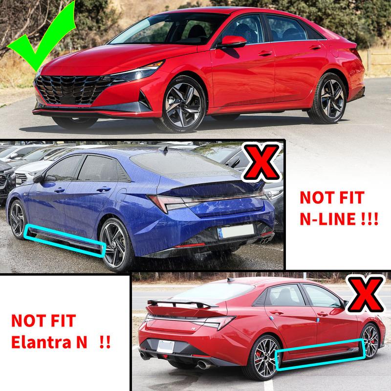 4X Splash Guards Mudguards Fenders Mudflaps Mud Flap Mud Guards Car Accessories For Hyundai Elantra i30 Avante -