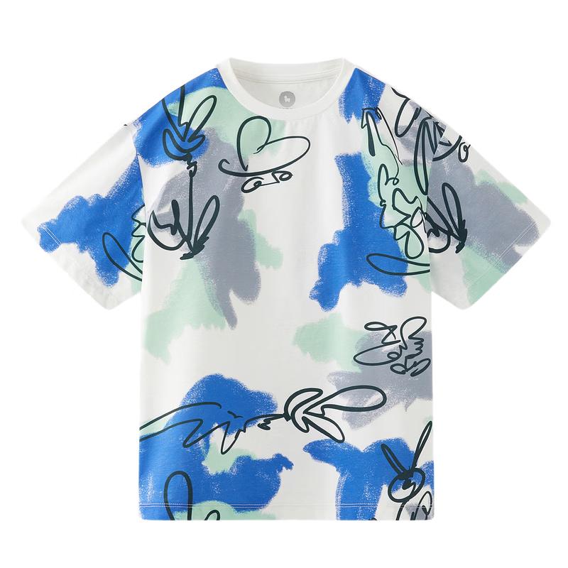 MQD Lightweight Boys  Moisture-Wicking Short Sleeve T-Shirt 140cm