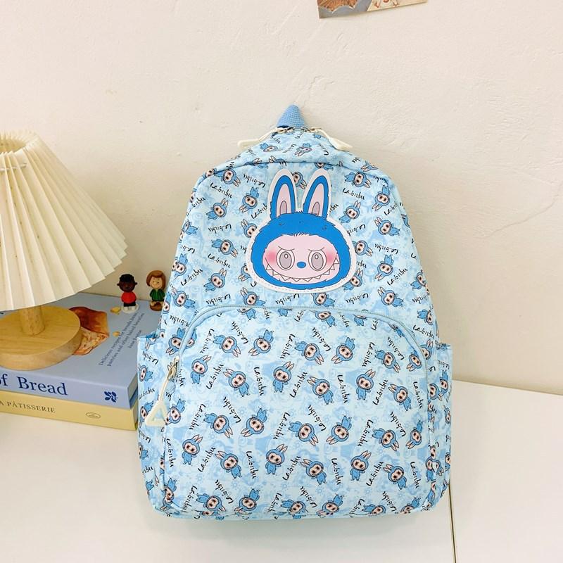 Kindergarten Student Schoolbag Cute Cartoon Foreign Style Printing Boys And Girls Backpack Large Capacity Children'S Backpack
