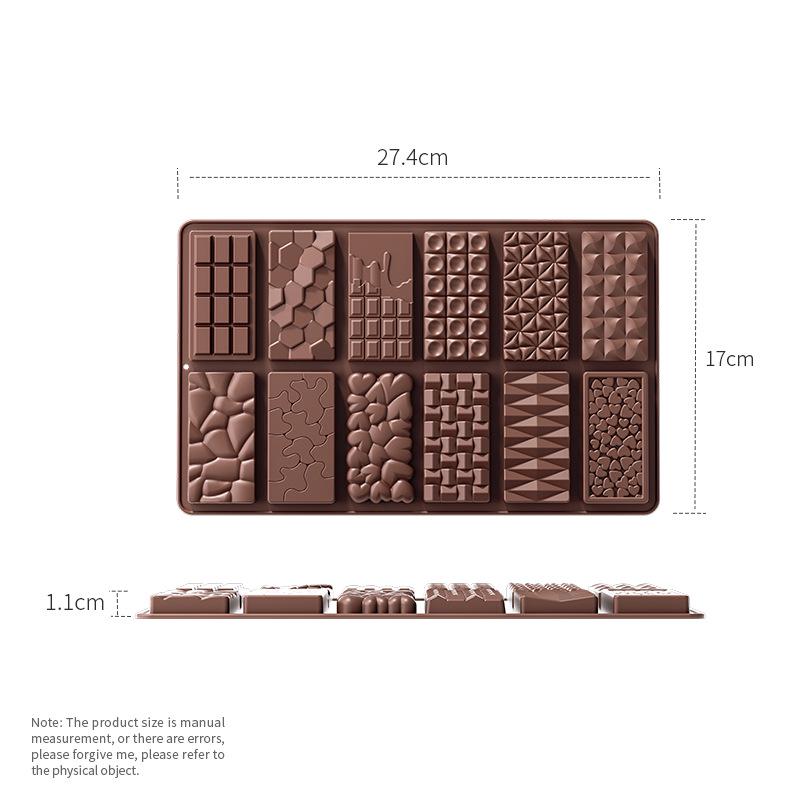 Silicone Kitchen Mold for Waffles, Cookies, Chocolate, and Toast