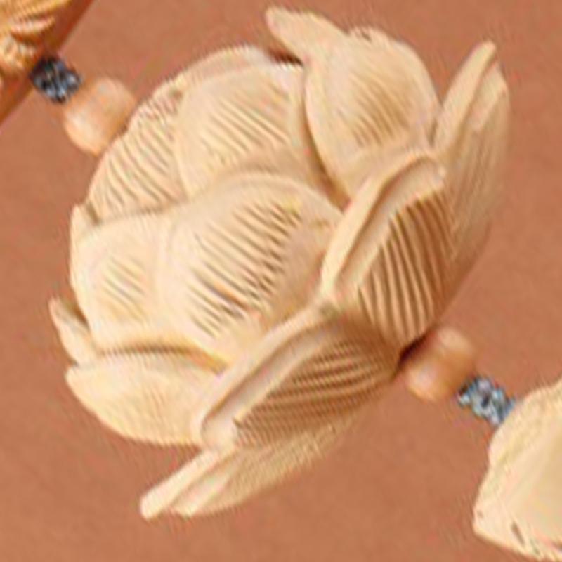 Car Pendant Decorative Hand Carved Lotus Rearview Mirror Hanging Ornament Car Styling Accessory for Good Luck