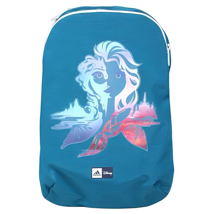 Adidas Disney, Collaboration Frozen Series Polyester Backpack Regular Unisex Blue Casual FN0985