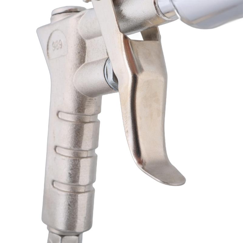 Pistoale de curățare cu aer de precizie cu duză reglabilă și conectori 1/4, construcții din aluminiu și cupru