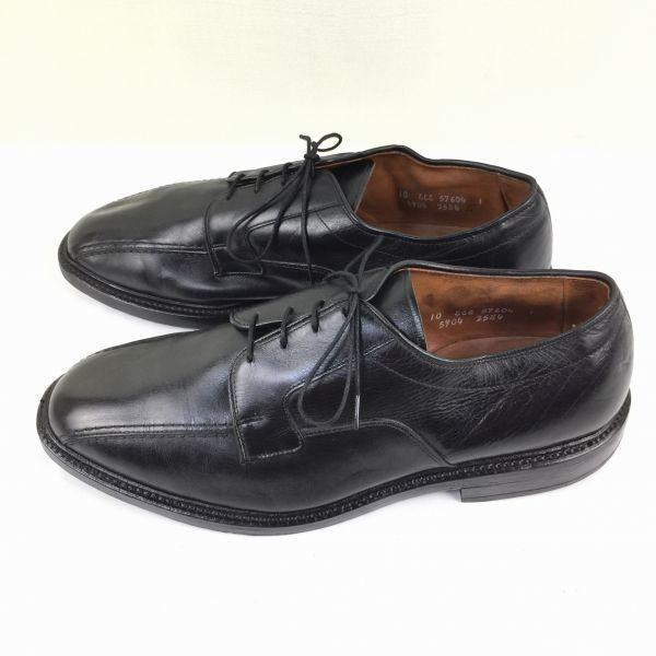 Allen Edmonds Hillcrest Swirl Moc Affärsskor Svart Storlek 10EEE Herr(BEGAGNAD)