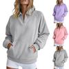Women's Casual Sweatshirt Loose Fit Color for Everyday Wear