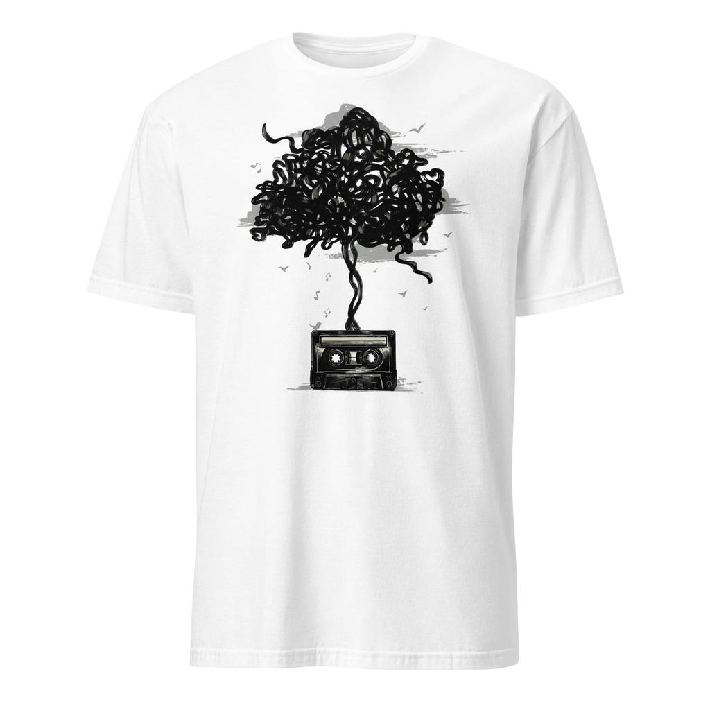 Cassette Tape Shirt 90's Hip-Hop Mix Tape Tree Mixtape T-Shirt Size S-3XL Gift