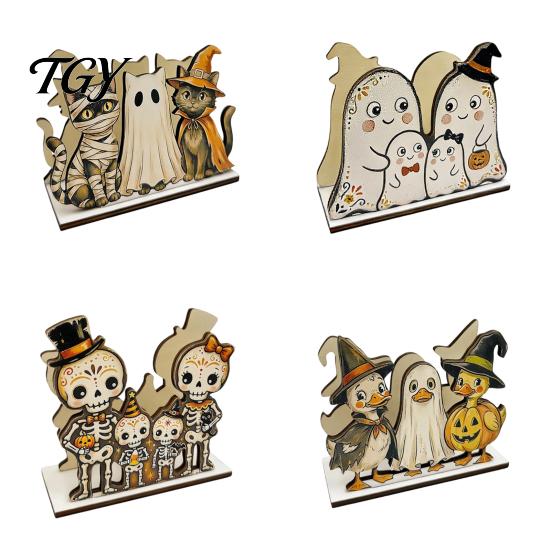 Creative Napkin Holder for Shelves Halloween Wooden Dining Table, Paper Towel Holder, Seasonal Kitchen Table Ornament Freestanding Tissue Dispenser