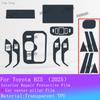 For Toyota BZ5 2025 Car Full set interior Film Navigation screen Protection Sticker Gear Panel TPU Transparent Anti-scratch Film