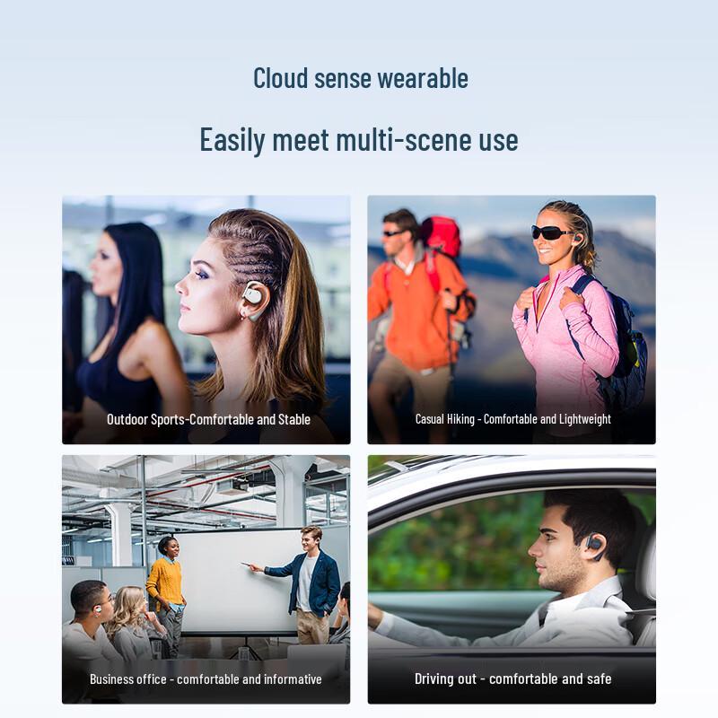 Cleer Arc Gen 1 Open-Ear Clip-On Wireless Headphones