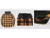 Men's Plaid Hooded Long Sleeve Shirt, Plus Velvet, Large Size, Warm, 2025 Autumn/Winter.