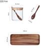 Glass Seasoning Jar Seasoning Box with Wooden Lid Seasoning Storage Jar with Tray Kitchen Salt Shaker Seasoning Jar Home Decor