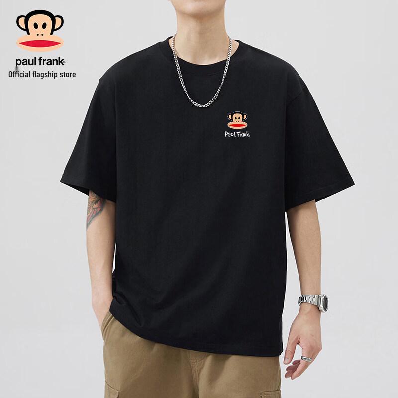 paul frank Herren Sommer Lockere Passform Baumwolle Kurzarm T-Shirt
