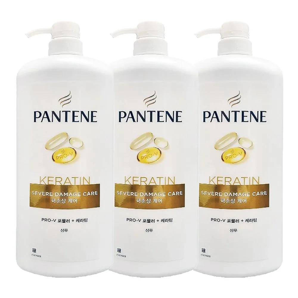 Pantene Extreme Damage Care Shampoo 1200ml x 3