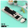 Viper KM100 Wired Keyboard & Mouse Set - Mechanical Feel, Color-Matched USB for Office, Computer, Notebook Use