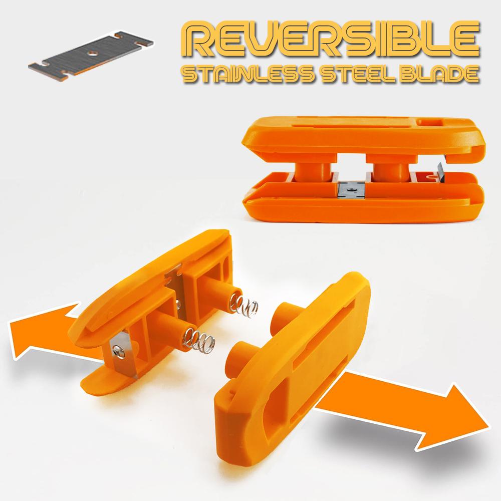 3 In 1 Manual Woodworking Edge Trimmer Right-angle Woodworking Planer Edge Banding Scraper Chamfering Round Corner Scraper