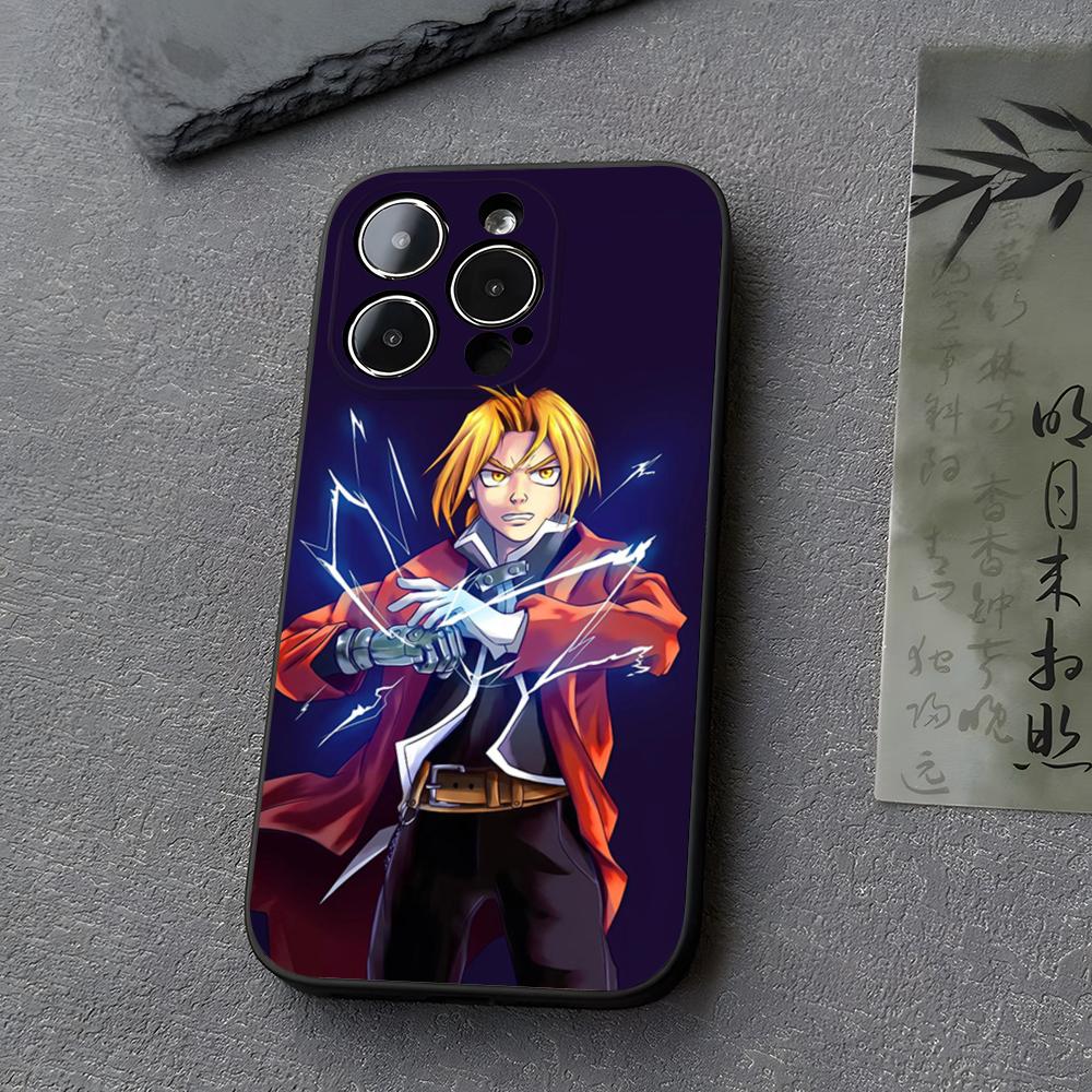 F-FULLMETAL A-ALCHEMIST Phone Case Funda For Iphone 13 17 16 11 15ProMax 14 12 Pro Xs Max Mini Xr X 7 8 6 6s Plus Covers