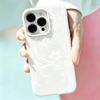 Phone Case For Iphone 14 17 Air 11 Pro Max 16 13 15 Plus 12 White Breathable Silicone White Vine Flower Casual Cover