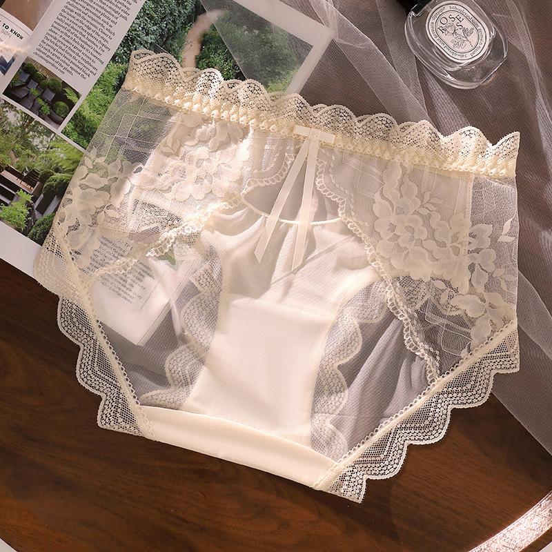 Women's Triangle Pure Desire Sexy Lace Hollow Out Panties