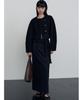 Make A Toast Relaxed Maxi Skirt Black Mbefsk001Bk