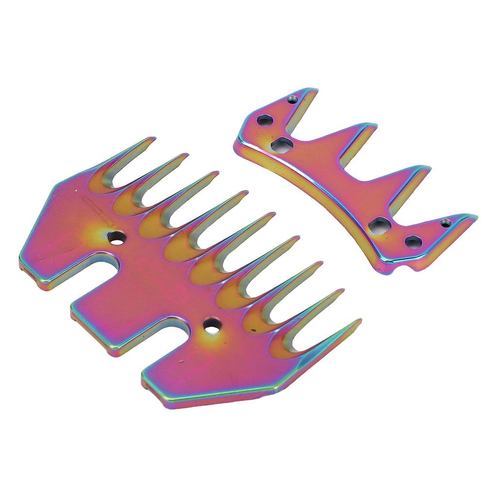 Sheep Shears Blades Replacement 9 Tooth Straight Teeth for Alpacas Clippers Electric Wool Cutters