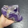 1.5kg Natural Purple Amethyst Quartz Crystal Wand Point Obelisk Healing