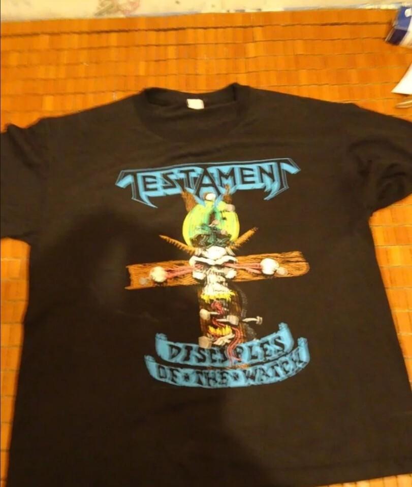 Vintage Testament Disciples of The Watch Tshirt M