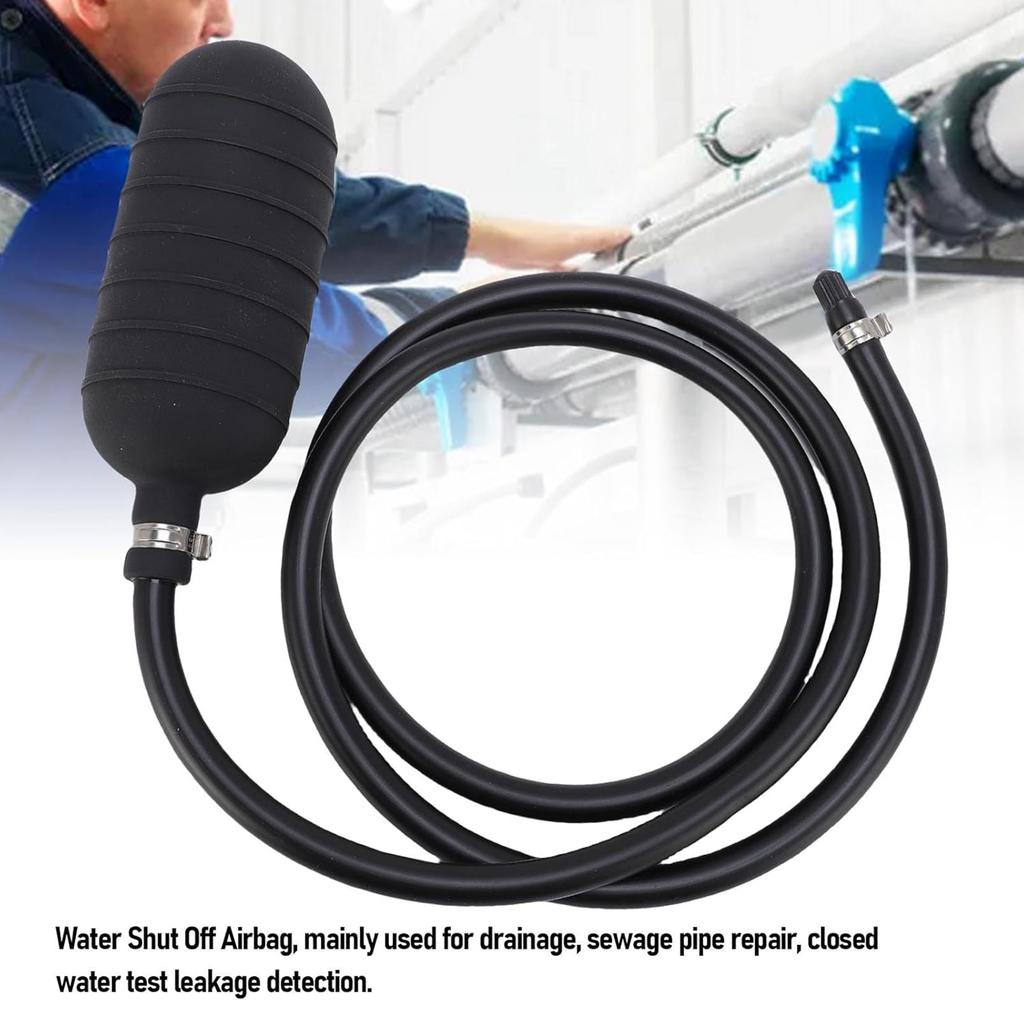 Inflatable Pipe Plug Airbag For Up To 125mm Drainage Pipe Leak Testing Temporary Water Blockage Sealing PVC Design
