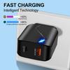 Fast Charger 3\.0 2 Port QC3\.0 Fast Charging For Tablet Smart Phone LED Lighting Adapter
